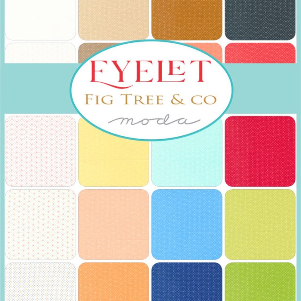 MODA Eyelet by Fig Tree and Co. Jelly Roll 20488JR - Picture 2 of 3